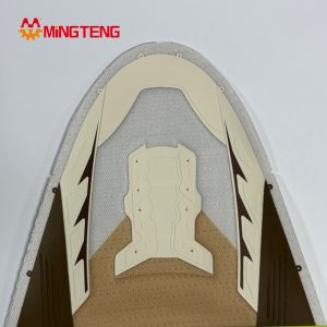 MT-U278 Breathable Mesh Sports Shoe Upper Custom Embossed Sneaker Vamp