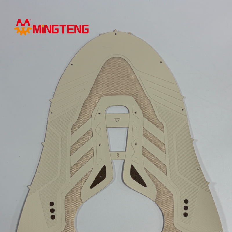 MT-U289 Custom Hot Press Bonded Sports Shoe Upper Breathable Fabric Sneaker
