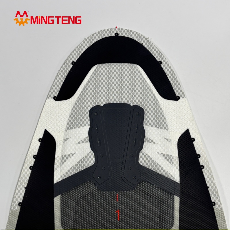 MT-U290 Breathable Woven Sports Shoe Upper Custom Perforated Athletic Sneaker Vamp For Casual Running Shoes | MINGTENG