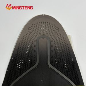 MT-U308 Breathable Hot Press Shoe Upper Material Perforated Sports Sneaker Vamp