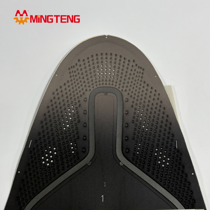 MT-U308 Breathable Hot Press Shoe Upper Material Perforated Sports Sneaker Vamp