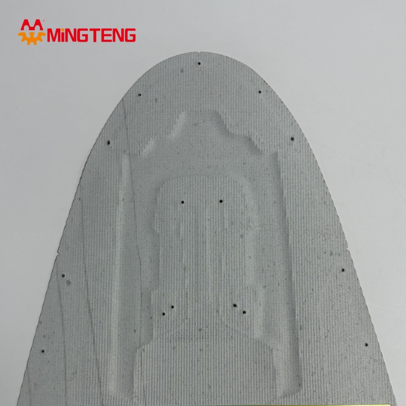 MT-U315 Custom Embossed Woven Fabric Shoe Upper - Image 2