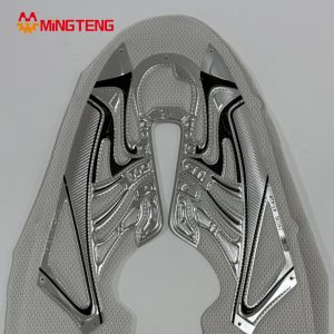MT-U056 3D Embossed TPU Mesh Shoe Upper | Breathable Knit Fabric  For Sports Running Shoes