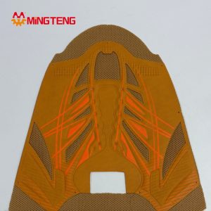 MT-U081 3D Thermoforming Mesh Shoe Upper, Breathable Hot Press Flyknit Sneaker Vamp