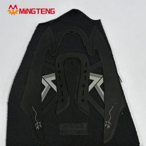 MT-U082 Custom TPU Reinforced Mesh Sports Shoe Upper, Breathable Sneaker Vamp for Running & Training Shoes