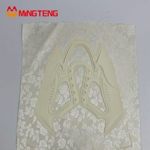 MT-U095 3D Embossed Thermoformed Sneaker Upper, Custom Embossing Sport Shoe Vamp For Casual Running Shoes
