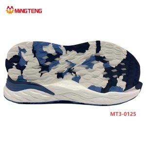 MT3-0125 Popcorn EVA Running Shoe Sole  Camouflage Cushion Sneaker Outsole