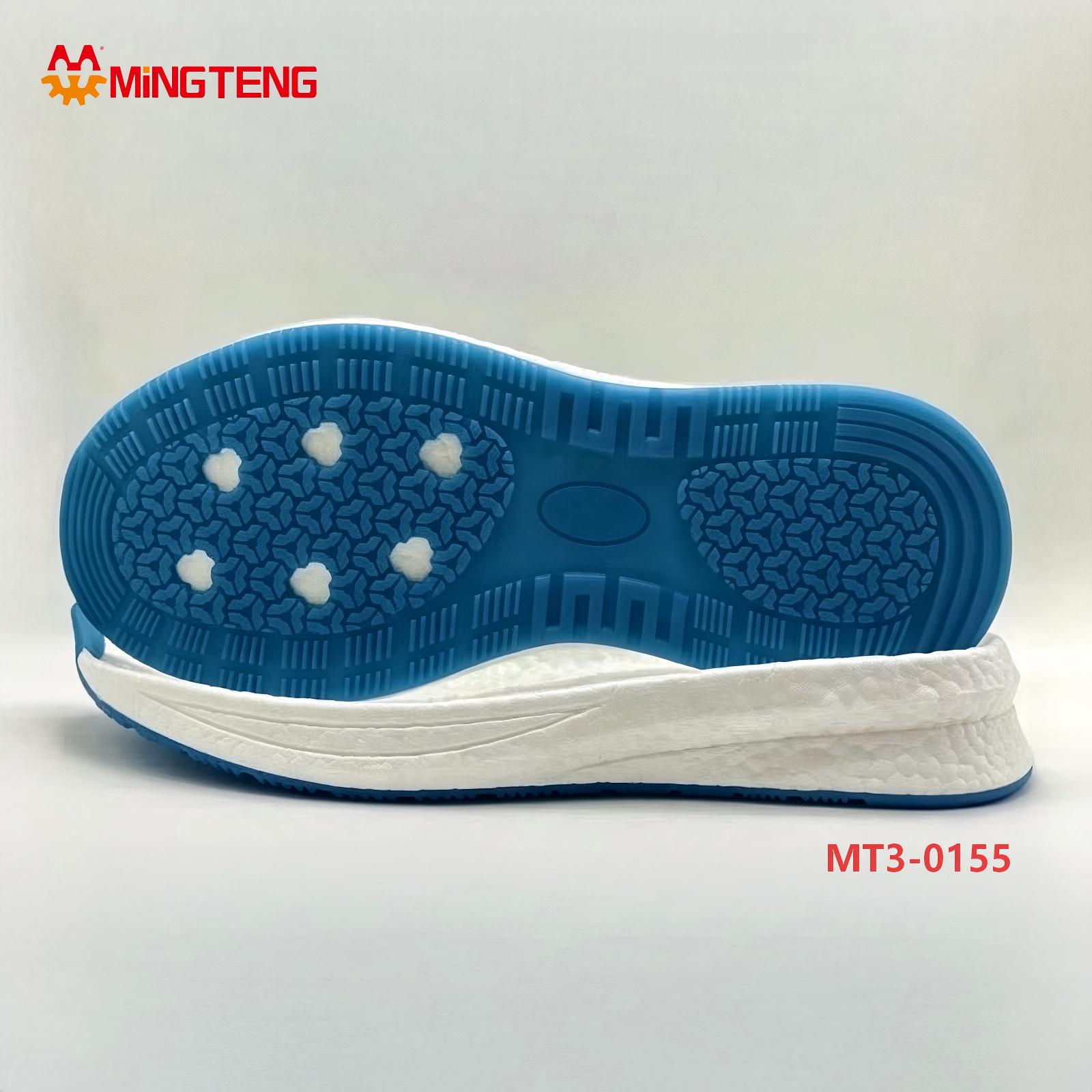 MT3-0155 ETPU Popcorn Shoe Sole Rubber Outsole Composite Sport Running Sneaker Sole