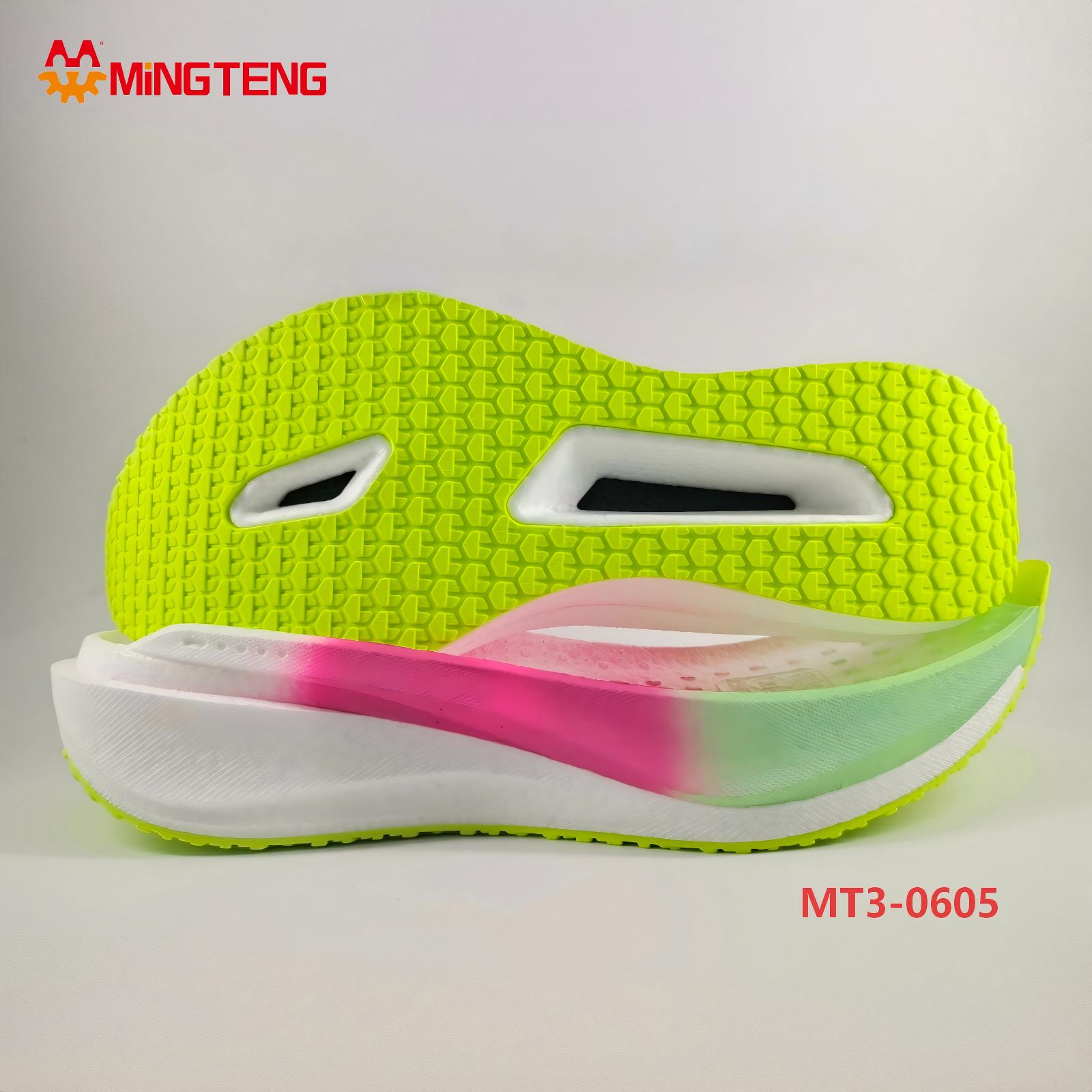 MT3-0605Popcorn ETPU Running Shoe Sole Carbon Plate Sport Outsole