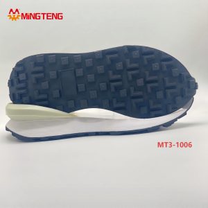 MT3-1006 ETPU Popcorn Shoe Sole Retro Running Sneaker Combined Sole
