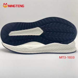 MT3-1033 Popcorn EVA Running Shoe Sole Durable Rubber Outsole Sports Sneaker Midsole