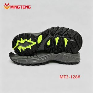 MT3‑128# One‑Piece Molding Hiking Shoe Sole Rubber EVA Outdoor Trail Outsole