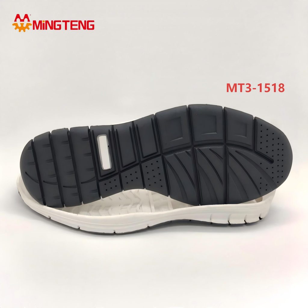 MT3-1518 TPR Sport Shoe Outsole Durable Two-Tone TPR Sneaker Sole for Casual Running Shoes