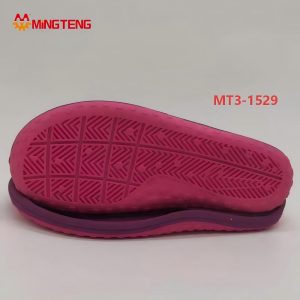 MT3-1529 TPR Slipper Sole Anti-slip Two-tone TPR Shoe Outsole For Ladies Slide Sandal