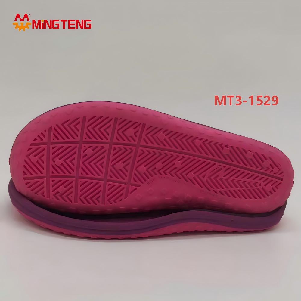 MT3-1529 TPR Slipper Sole Anti-slip Two-tone TPR Shoe Outsole For Ladies Slide Sandal