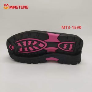 MT3-1590 TPR Outdoor Hiking Shoe Sole Two-Color Non-Slip Trekking Outsole for Women Casual Hiking Boots