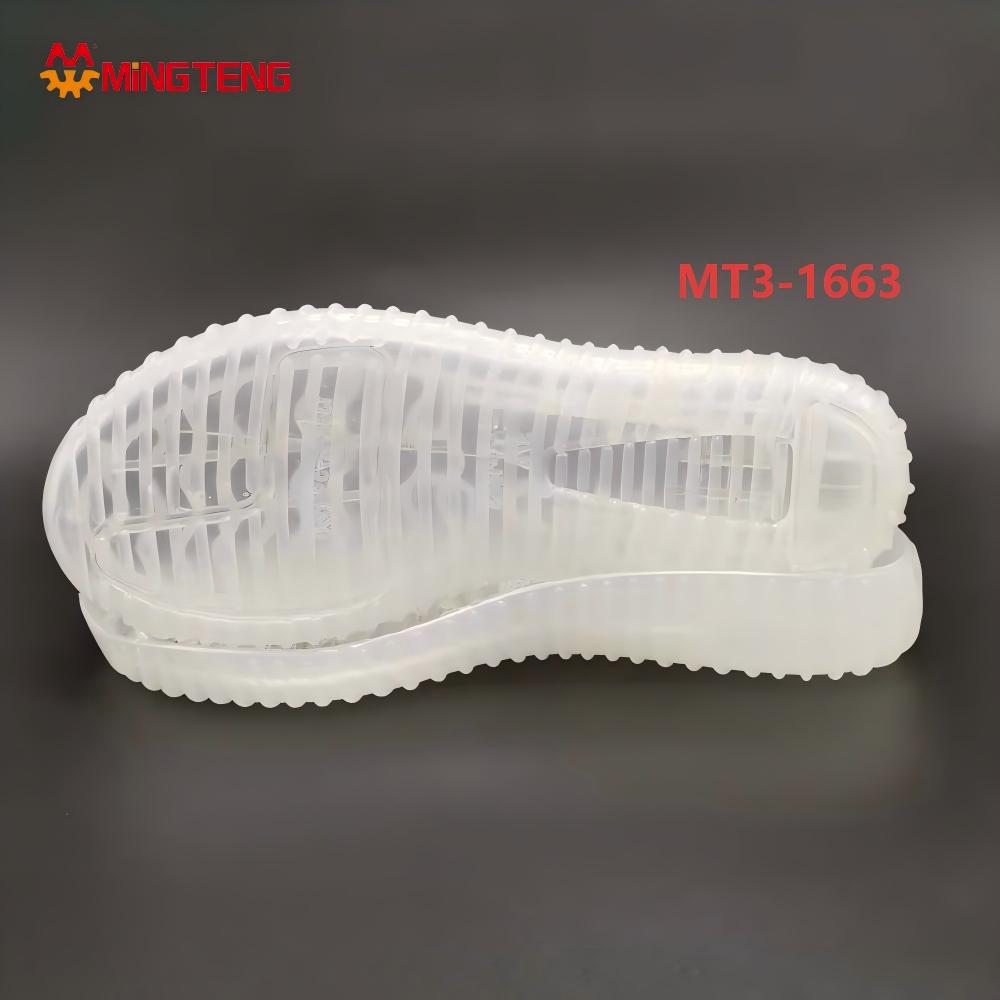 MT3-1663 TPR Transparent Sneaker Outsole Clear Rubber Sole for Casual Shoes