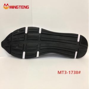 MT3‑1738# One‑Piece Formed Rubber Outsole Sport Shoe Sole