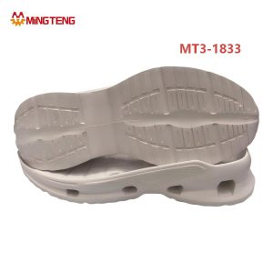 MT3-1833 RB Rubber Sneaker Outsole Lightweight Hollow Cushion Running Shoe Sole for Casual Sports Footwear