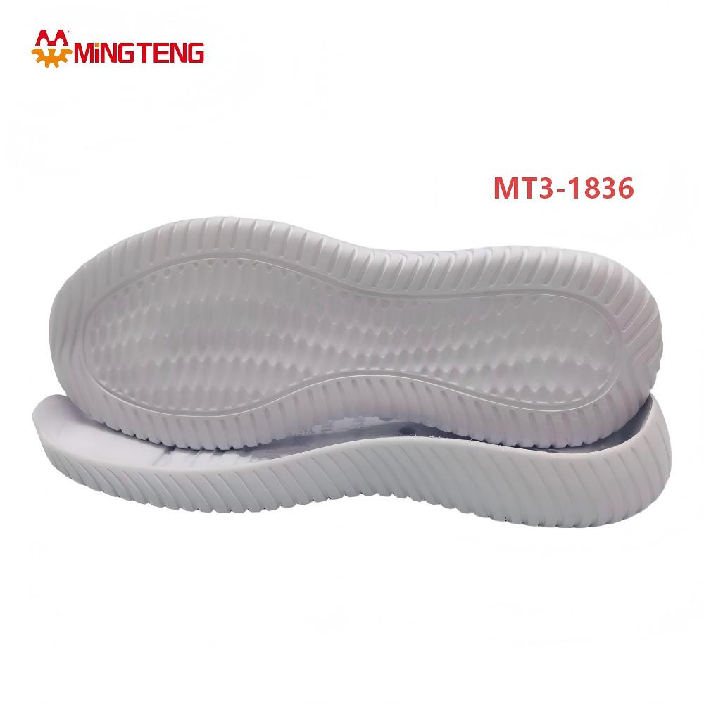 MT3-1836 RB Rubber Casual Shoe Outsole Anti-slip Lightweight Rubber Sole for Sneakers