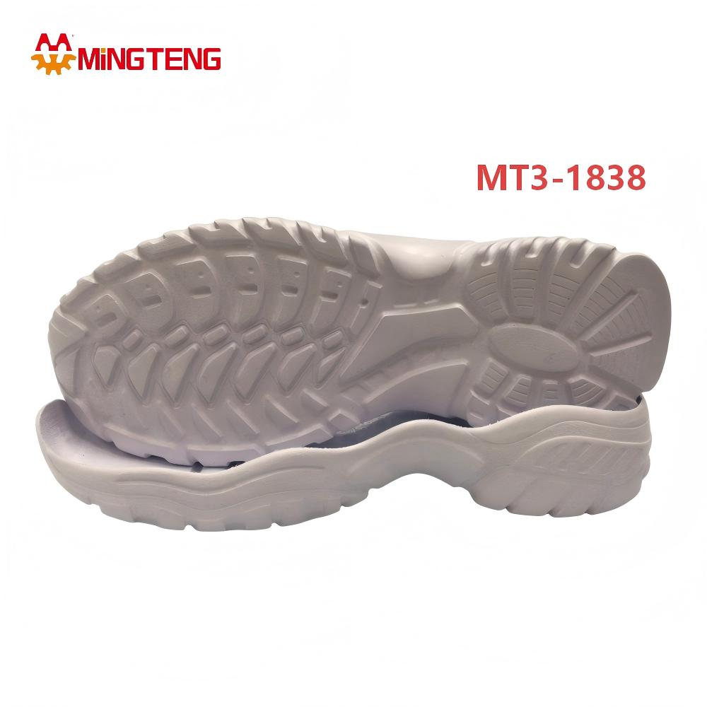 MT3-1838 RB Rubber Chunky Sneaker Outsole Non Slip Thick Platform Shoe Sole For Casual Sports Shoes