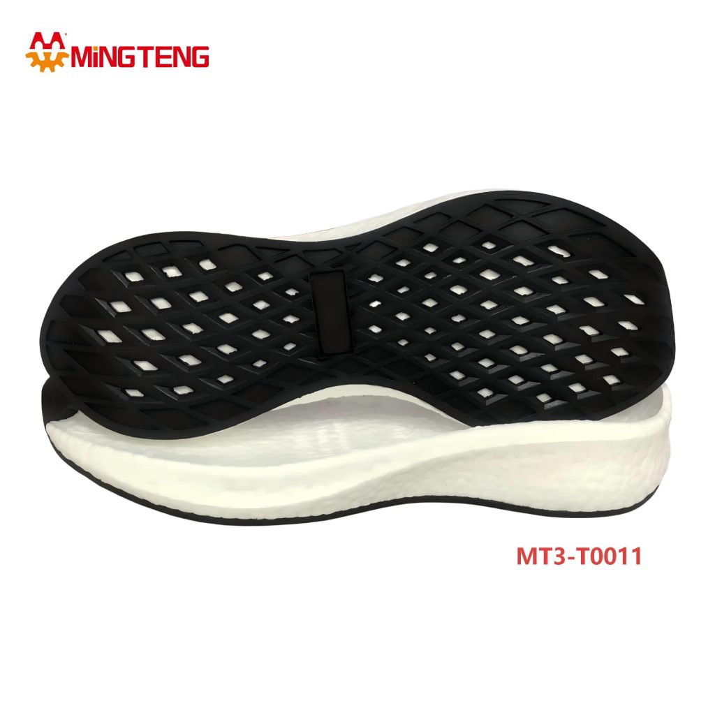 MT3-T0011 popcorn EVA Running Shoe Sole, Breathable Hollow Out Outsole