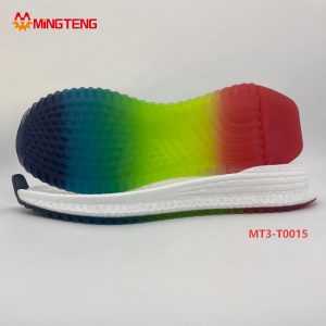 MT3-T0015 Popcorn EVA Shoe Sole Gradient Color Lightweight Running Outsole
