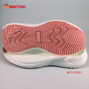 MT3-T0022 ETPU Popcorn Shoe Sole, Rubber Outsole Running Shoe Midsole