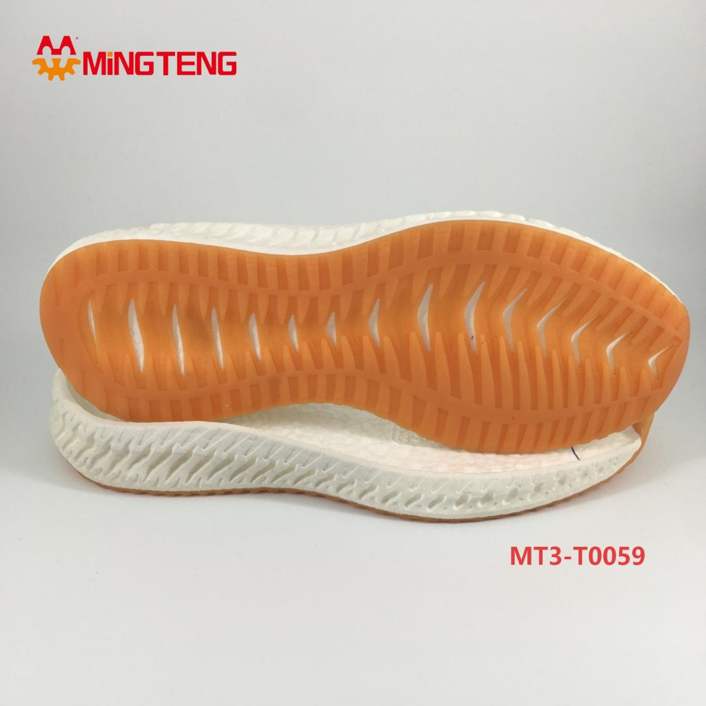 MT3-T0059 Popcorn Sneaker Sole ETPU Outsole with Rubber Tread
