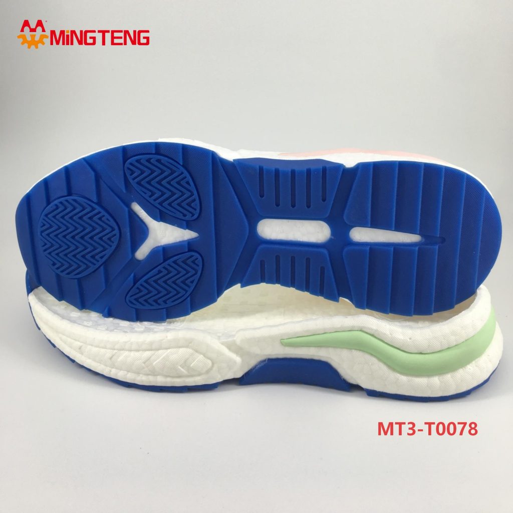 MT3-T0078 Popcorn ETPU Sneaker Outsole Composite Rubber Anti-slip Running Shoe Sole