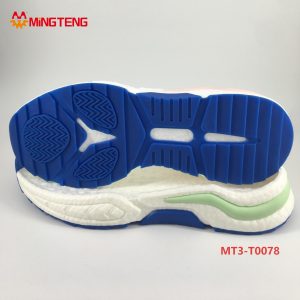 MT3-T0078 Popcorn ETPU Sneaker Outsole Composite Rubber Anti-slip Running Shoe Sole