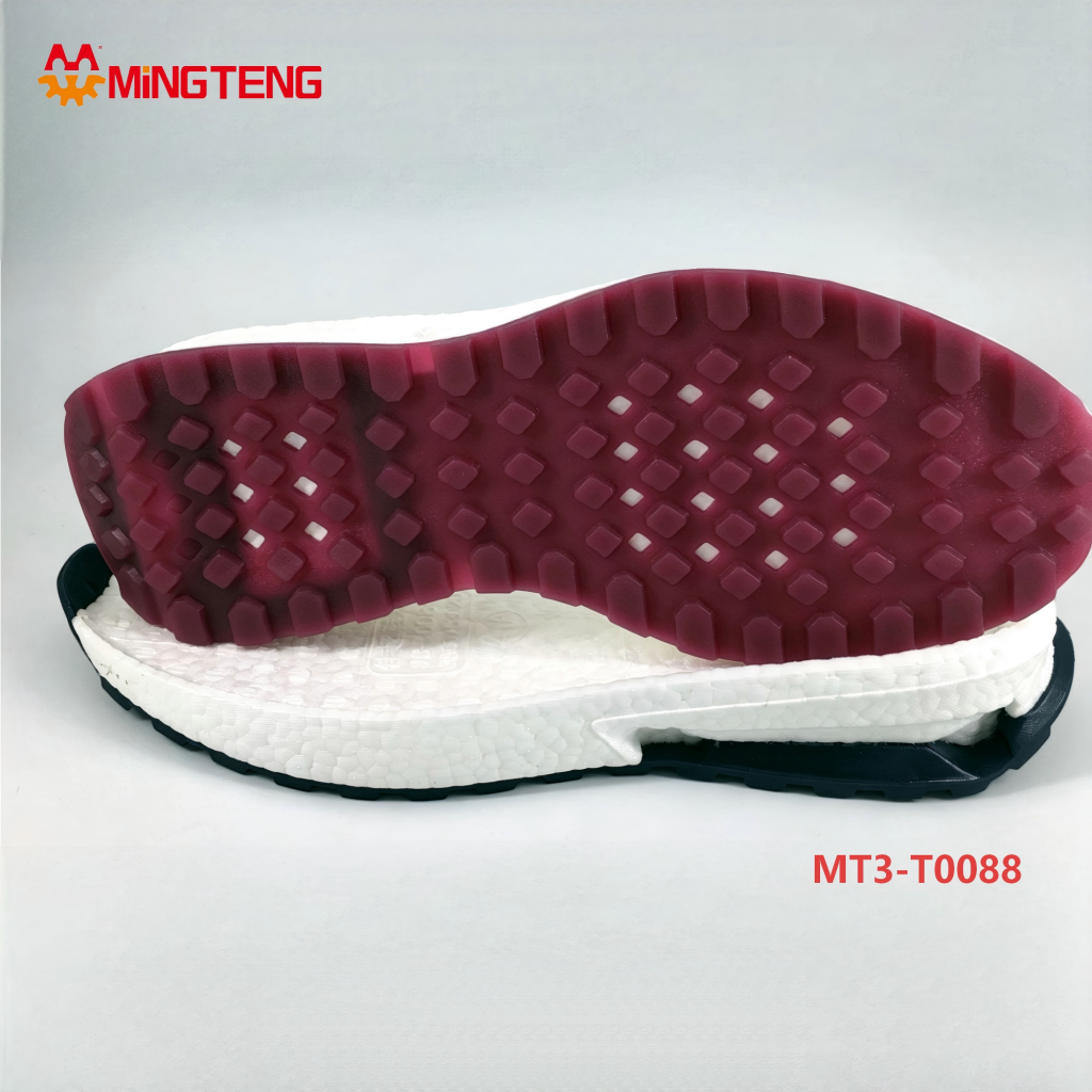 MT3-T0088 Popcorn ETPU Sneaker Midsole With TPU Outsole Running Shoe Sole