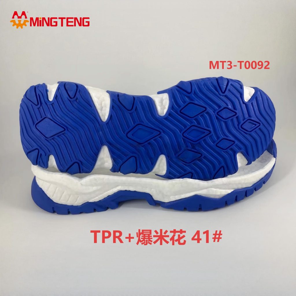 MT3-T0092 TPR Outsole With Popcorn Midsole Sport Sneaker Sole