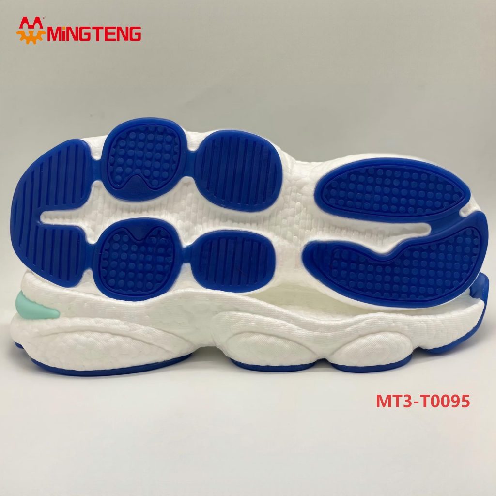 MT3-T0095 EVA Popcorn Sneaker Sole Two-Tone Anti-Slip Rubber Outsole