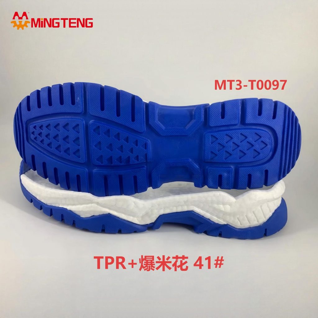 MT3-T0097 TPR Outsole With ETPU Popcorn Midsole Combined Sneaker Sole