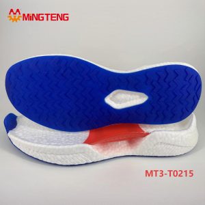 MT3-T0215 EVA Popcorn Running Shoe Sole TPU Stabilizer Plate Sport Sneaker Outsole