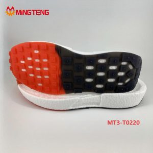MT3-T0220 EVA Popcorn Shoe Sole TPU Outsole Composite Running Shoe Midsole
