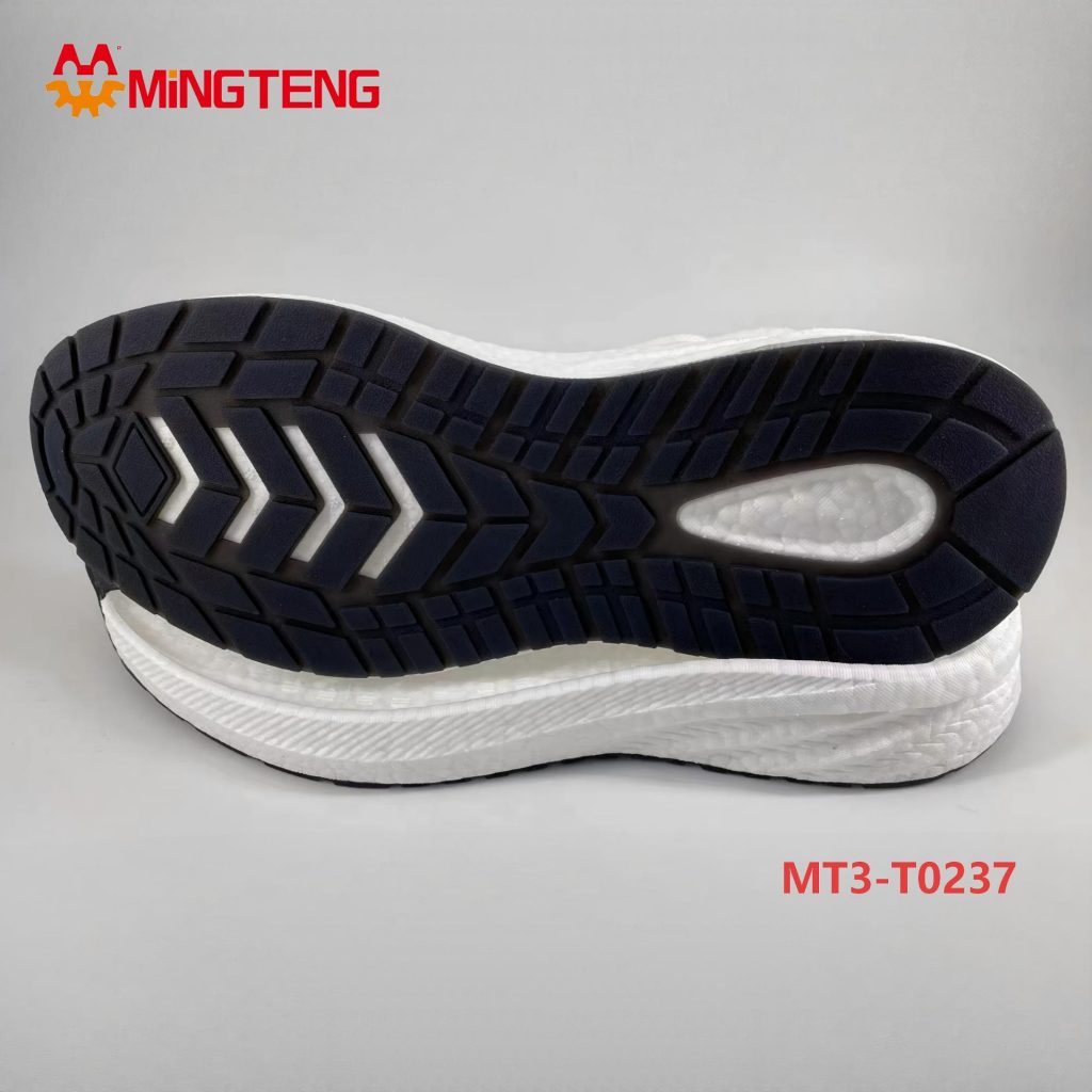 MT3-T0237 Popcorn EVA Running Shoe Sole | Rubber Outsole Sports Sneaker Midsole