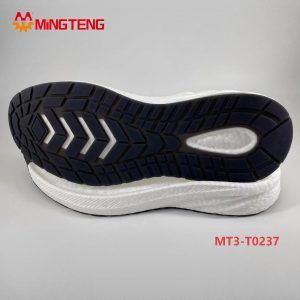 MT3-T0237 Popcorn EVA Running Shoe Sole | Rubber Outsole Sports Sneaker Midsole