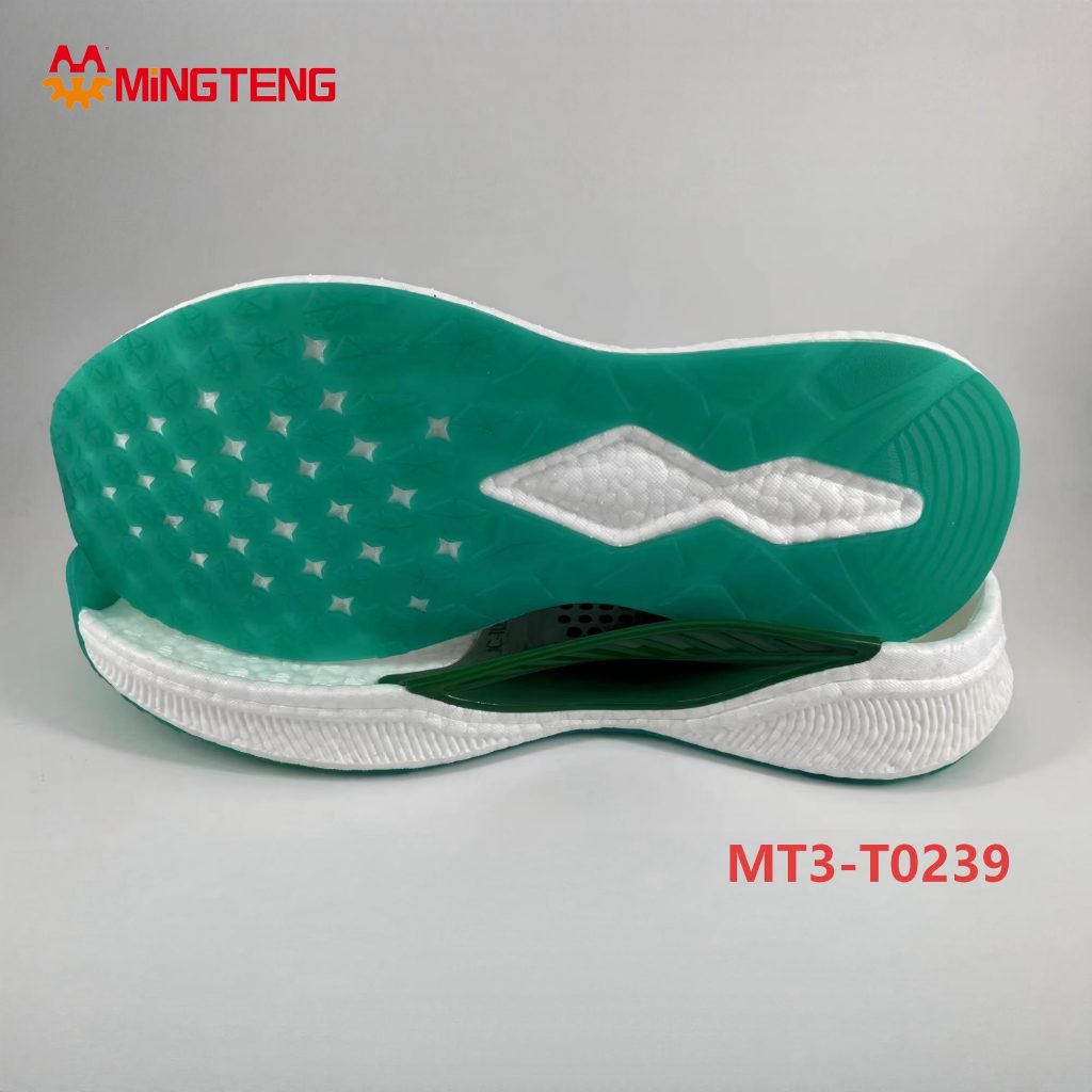 MT3-T0239 EVA Popcorn Running Shoe Sole TPU Anti-Slip Outsole For Sports Sneakers