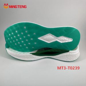 MT3-T0239 EVA Popcorn Running Shoe Sole TPU Anti-Slip Outsole For Sports Sneakers