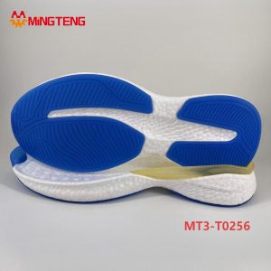 MT3-T0256 EVA Popcorn Running Shoe Sole TPU Support Plate Outsole For Sports Sneakers