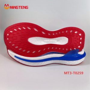 MT3-T0259 Popcorn ETPU Running Shoe Sole TPU Stabilizer Plate Sports Outsole