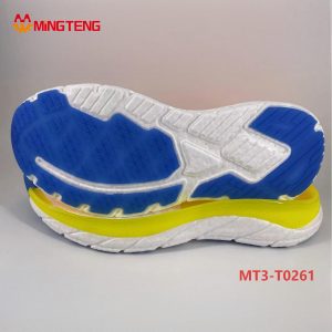 MT3-T0261 EVA Popcorn Running Shoe Sole TPU Reinforced Sport Outsole