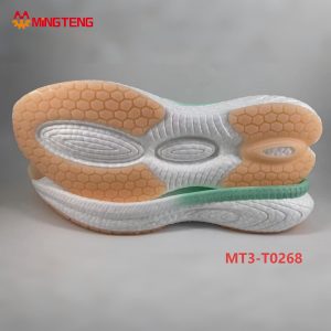 MT3-T0268 Popcorn EVA Running Shoe Sole High Elastic Sneaker Outsole