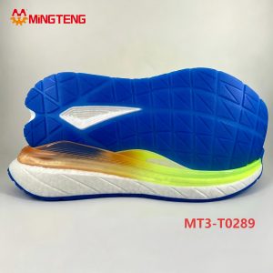 MT3-T0289 Popcorn ETPU Running Shoe Sole, TPU Support Plate Sports Outsole