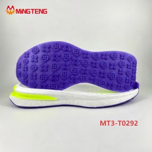 MT3-T0292 EVA Popcorn Sneaker Sole, Anti Slip TPU Outsole Running Shoe Midsole