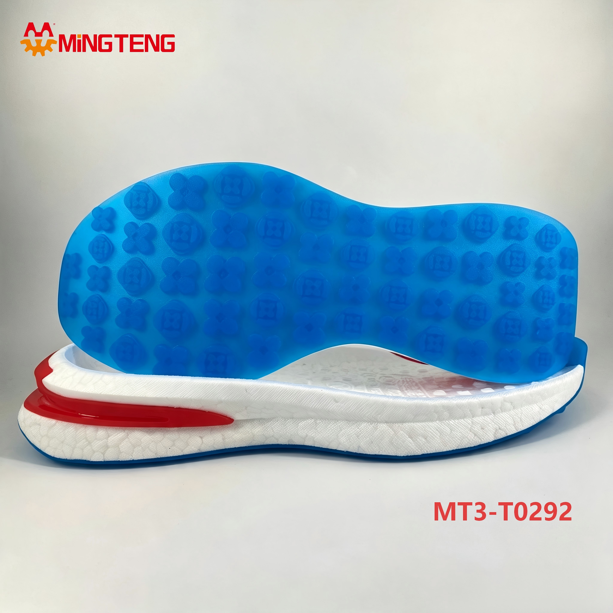 MT3-T0292 EVA Popcorn Sneaker Sole, Anti Slip TPU Outsole Running Shoe Midsole - Image 2