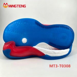 MT3-T0308 Popcorn Basketball Shoe Sole, TPU Transparent Outsole EVA Foam Midsole