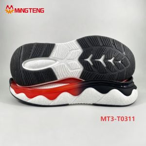 MT3-T0311 EVA Popcorn Shoe Sole, Wave Shape Sport Sneaker Outsole